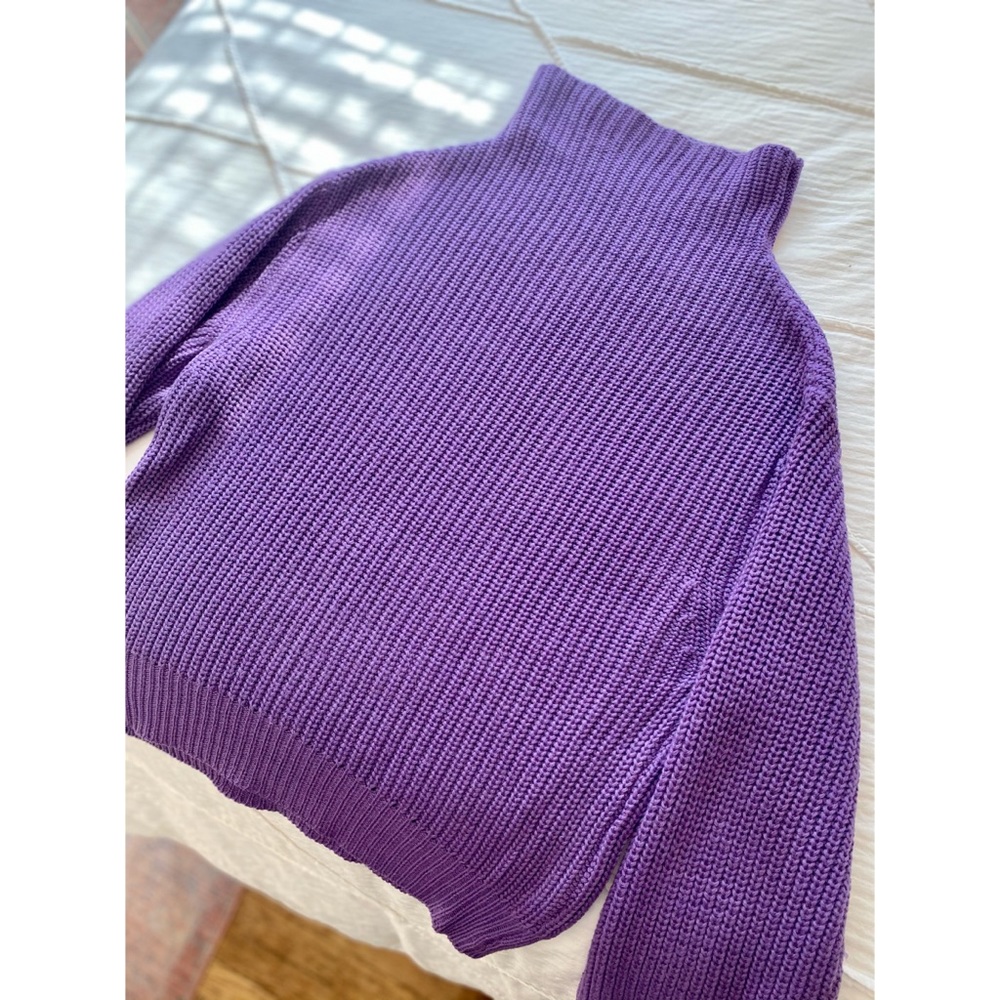 Aritzia Wilfred Purple Montpellier Sweater